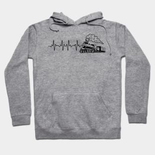 Locomotive Steam Train Gift Hoodie